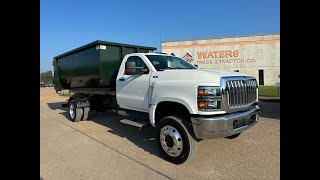 Stellar Flex 36 108-12 Hooklift on 2022 International CV Regular Cab 4x4