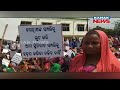 five thousand people hounds collector office to make corrigendum in land rights in khordha