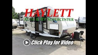 (SOLD)- 2018 Coachmen 257BHS Freedom Express Ultralite Outside Kitchen Bunkhouse Travel Trailer