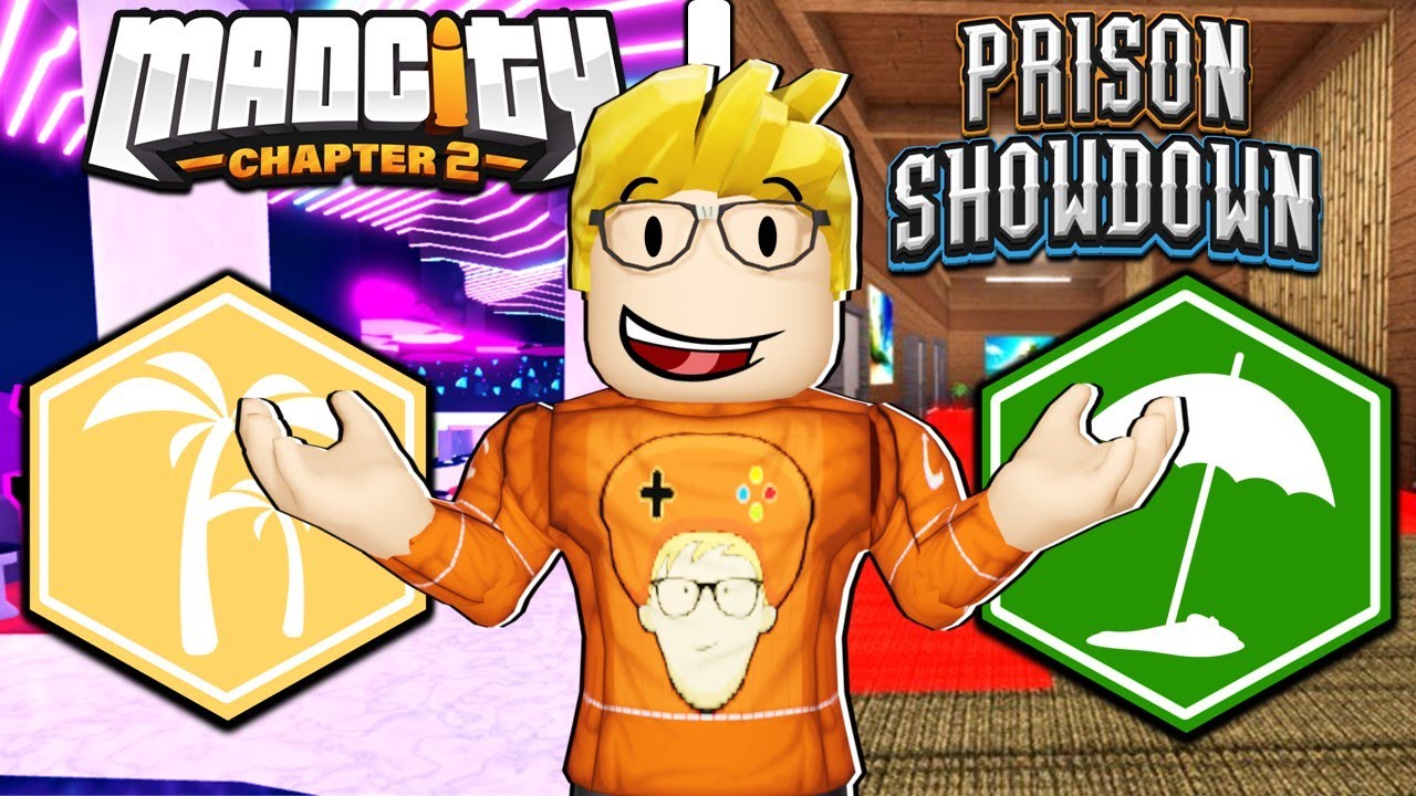 Mad City Vs Prison Showdown Resort Heist Roblox Youtube