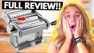 MARCATO Atlas 150 Pasta Machine, Made in Italy (Full Review)