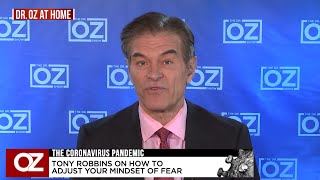 Dr. Oz Asks Tony Robbins To Explain How Fear Impacts The Way Our Brain Operates.