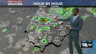 Mikel's Midday Forecast 9/12/23 - Rain Chances Today & Tomorrow