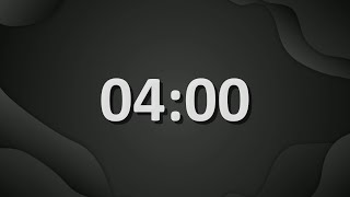 4 Minute (240 Seconds) Countdown Timer