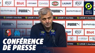Conférence de presse STADE RENNAIS FC - OLYMPIQUE DE MARSEILLE (0-1) / 2022-2023