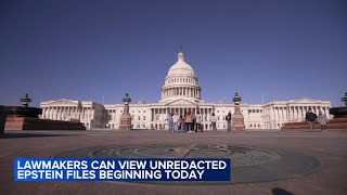 Lawmakers can review unredacted Epstein files beginning Monday