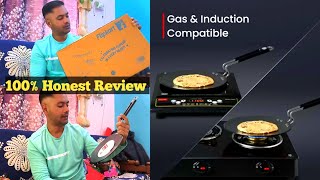 Best induction tawa for roti and dosa।। Roti tawa for induction cooktop।। Flipkart Unboxing।।