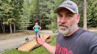 STRUGGLES of a Husband and Wife Working Together - Real Off-Grid Living