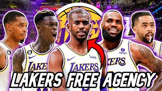Lakers Re-Signing Update on Lonnie Walker, D'Angelo Russell, and Dennis Schroder! | + Signing CP3?