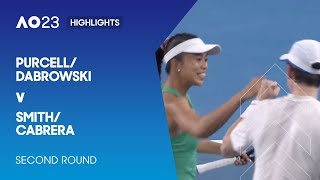 Purcell/Dabrowski v Smith/Cabrera Highlights | Australian Open 2023 Second Round