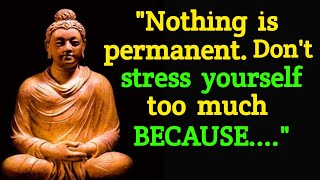 life quotes that will help you come out of depression and stress || Buddha Quotes