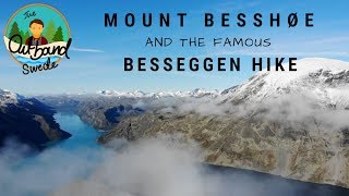 Mount Besshøe and the famous Besseggen hike in Jotunheimen, Norway