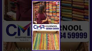 CMR SHOPPING MALL #cmrshoppingmall #pattusarees #uniquecolours #sarees #marriage #functions