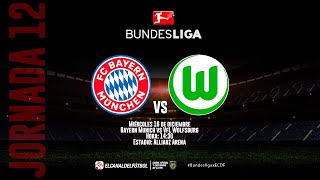 Partido Completo: Bayern Munich vs VfL Wolfsburg | Jornada 12 | Bundesliga