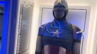 Walking through the Marvel Superhero Academy in the Oceaneer Club on the Disney Wish! #disney #dcl