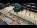 Shapeoko pro 5 4x4 cnc router test cut.