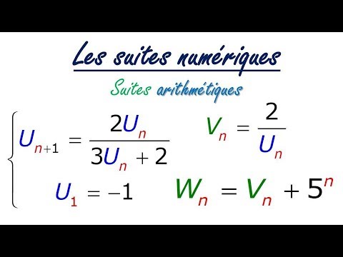 Exercice Sur Les Suites Arithmétiques Partie 1 - YouTube