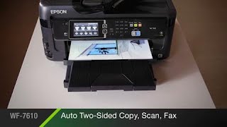 Epson WorkForce Pro WF-7610 | Take the Tour of the All-in-One Printer Powered by PrecisionCore