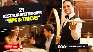 Restaurant Server Tips and Tricks