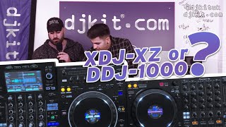 Pioneer DJ XDJ-XZ vs DDJ-1000 - Which 4 channel Rekordbox controller is best for you? #TheRatcave