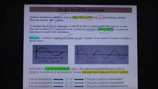 Multi-level Modulation - Baud & Bit rates