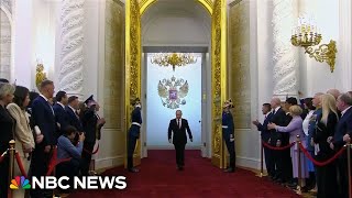 Putin begins his fifth term as Russian president