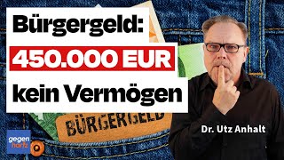 Bürgergeld: Ein Sparbuch mit 450.000 € ist kein Vermögen