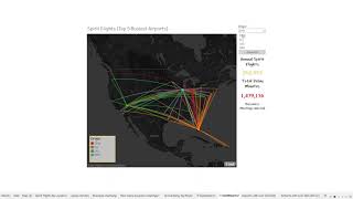 Flight Map- Tableau