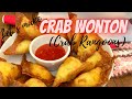 EASY Crab Cream Cheese Wonton | CRISPY Crab Rangoon Recipe