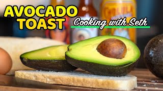 Making Avocado Toast Berm Peak Style - Cooking with Seth