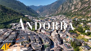 Andorra 4K Ultra HD • Stunning Footage Andorra, Scenic Relaxation Film with Calming Music.