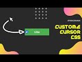How to Create Custom Cursor Using Html and CSS - Custom Mouse Cursor in CSS - Quick Tips and Tricks