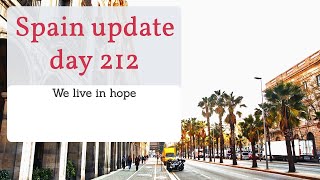 Spain update day 212 - We live in hope