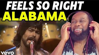 This song knocked me out! ALABAMA Feels so right REACTION - First time hearing