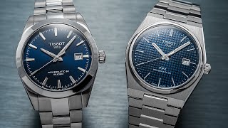Two of the BEST Swiss Automatic Watches Under $1,000: Tissot Gentleman vs. Tissot PRX