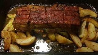 🍀Tajna @ Svinjetina sa hrskavom kožicom - Crispy Roasted Pork Belly 2018. ⭐