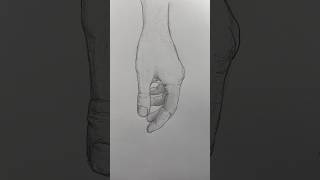 Draw a hand 🤚 Easy drawing lesson for beginners on how to draw a hand. #drawinglesson #howtodraw