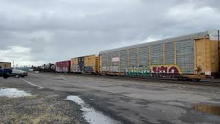 BNSF 7110 Southbound: 11th Street, Vancouver, WA