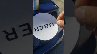DIY* uber/Lyft decals