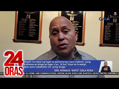 Sen. Bato dela Rosa, itinuro ni Espenido na nasa likod ng quota at reward system sa… | 24 Oras