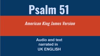 Psalm 51 American King James Version (UK English)