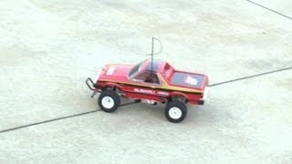 タミヤ スバルブラット テスト走行 TAMIYA SUBARU BRAT