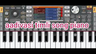 New aadivasi timli song piano ORG tutorial bajana sikhe