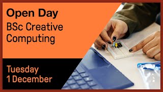 UAL CCI Open Day: BSc Creative Computing | 1 December 2020