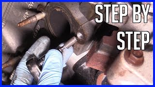 Remove a Broken Exhaust Manifold Bolt - EASY in 15 Minutes! No Disassembly!