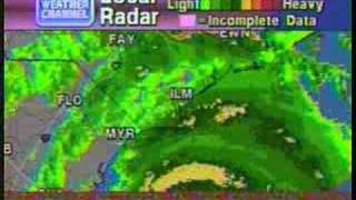 Weatherstar 4000 local forecast 1996 Wilmington, NC: Clip 1