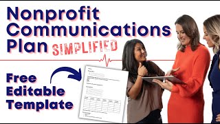 Simplified Nonprofit Communications Calendar