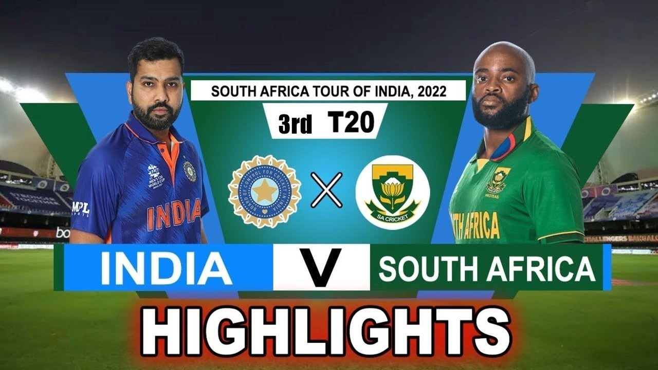 INDIA Vs South Africa 3rd T20 2022 Highlights | IND Vs SA 3rd T20 Full ...