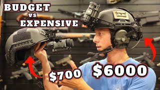 Budget vs Expensive Helmet Setup