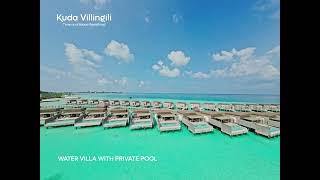 Kuda Villingili Resort Maldives – Water Villa with Private Pool